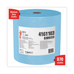 Load image into Gallery viewer, X70 Cloths, Jumbo Roll, 12.4 X 12.2, Blue, 870/roll
