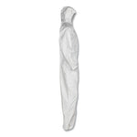 Load image into Gallery viewer, A30 Elastic Back And Cuff Hooded Coveralls, Medium, White, 25/carton
