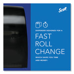 Load image into Gallery viewer, Essential Manual Hard Roll Towel Dispenser, 13.06 X 11 X 16.94, Black