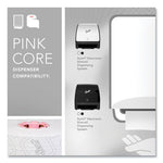 Load image into Gallery viewer, Slimroll Towels, 1-ply, 8" X 580 Ft, White/pink Core, Traditional Business, 6 Rolls/carton