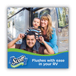 Load image into Gallery viewer, Rapid-dissolving Toilet Paper, Bath Tissue, Septic Safe, 1-ply, White, 231 Sheets/roll, 4/rolls/pack, 12 Packs/carton