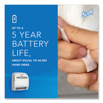 Load image into Gallery viewer, Essential Electronic Hard Roll Towel Dispenser, 12.7 X 9.57 X 15.76, White