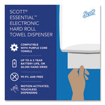 Load image into Gallery viewer, Essential Electronic Hard Roll Towel Dispenser, 12.7 X 9.57 X 15.76, White