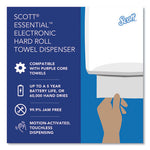 Load image into Gallery viewer, Essential Electronic Hard Roll Towel Dispenser, 12.7 X 9.57 X 15.76, Black