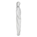Load image into Gallery viewer, A20 Breathable Particle Protection Coveralls, Elastic Back, Hood, Medium, White, 24/carton