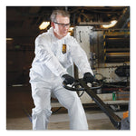 Load image into Gallery viewer, A20 Elastic Back And Ankle Hood And Boot Coveralls, X-large, White, 24/carton