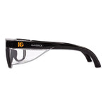 Load image into Gallery viewer, Maverick Safety Glasses, Black, Polycarbonate Frame, Clear Lens, 12/box