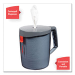 Load image into Gallery viewer, Reach Towel System Dispenser, 9.5 X 7 X 8.75, Black/smoke