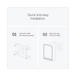 Load image into Gallery viewer, Icon Automatic Soap And Sanitizer Dispenser, 1.2 L, 8.06 X 14.18 X 4.75, Silver Mosaic