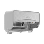 Load image into Gallery viewer, Icon Coreless Standard Roll Toilet Paper Dispenser, 8.43 X 13 X 7.25, Silver Mosaic