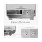 Load image into Gallery viewer, Icon Coreless Standard Roll Toilet Paper Dispenser, 8.43 X 13 X 7.25, Silver Mosaic