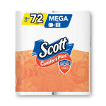 Load image into Gallery viewer, Comfortplus Toilet Paper, Mega Roll, Septic Safe, 1-ply, White, 425 Sheets/roll, 18 Rolls/pack