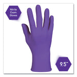 Load image into Gallery viewer, Purple Nitrile Exam Gloves, 242 Mm Length, Small, Purple, 100/box