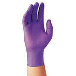Load image into Gallery viewer, Purple Nitrile Exam Gloves, 242 Mm Length, Medium, Purple, 1,000/carton