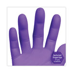 Load image into Gallery viewer, Purple Nitrile Exam Gloves, 242 Mm Length, Large, Purple, 100/box