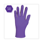 Load image into Gallery viewer, Purple Nitrile Exam Gloves, 242 Mm Length, X-large, Purple, 90/box