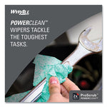 Load image into Gallery viewer, Power Clean Proscrub Pre-saturated Wipes, 12 X 9.5, Citrus Scent, Green/white, 50/canister, 8 Canisters/carton