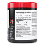 Load image into Gallery viewer, Power Clean Proscrub Pre-saturated Wipes, 12 X 9.5, Citrus Scent, Green/white, 50/canister, 8 Canisters/carton