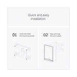 Load image into Gallery viewer, Icon Automatic Soap And Sanitizer Dispenser, 1.2 L, 8.06 X 14.18 X 4.75, White Mosaic