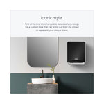 Load image into Gallery viewer, Icon Automatic Roll Towel Dispenser, 20.12 X 16.37 X 13.5, Black Mosaic