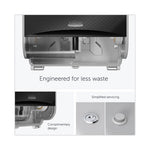 Load image into Gallery viewer, Icon Coreless Standard Roll Toilet Paper Dispenser, 8.43 X 13 X 7.25, Black Mosaic