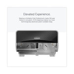 Load image into Gallery viewer, Icon Coreless Standard Roll Toilet Paper Dispenser, 8.43 X 13 X 7.25, Black Mosaic