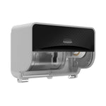 Load image into Gallery viewer, Icon Coreless Standard Roll Toilet Paper Dispenser, 8.43 X 13 X 7.25, Black Mosaic
