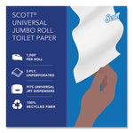 Load image into Gallery viewer, Essential 100% Recycled Fiber Jrt Bathroom Tissue For Business, Septic Safe, 2-ply, White, 3.55" X 1,000 Ft, 12 Rolls/carton
