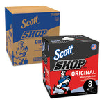 Load image into Gallery viewer, Shop Towels, Pop-up Box, 1-ply, 9 X 12, Blue, 200/box, 8 Boxes/carton