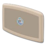Load image into Gallery viewer, Baby Changing Station, 36.5 X 54.25, Beige