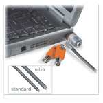 Load image into Gallery viewer, Microsaver Keyed Ultra Laptop Lock, 6 Ft Carbon Strengthened Steel Cable, 2 Keys