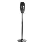 Load image into Gallery viewer, Floor Stand For Sanitizer Dispensers, Height Adjustable From 50" To 60", Black