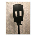 Load image into Gallery viewer, Floor Stand For Sanitizer Dispensers, Height Adjustable From 50" To 60", Black