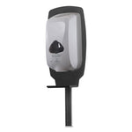 Load image into Gallery viewer, Floor Stand For Sanitizer Dispensers, Height Adjustable From 50" To 60", Black