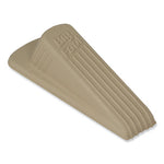 Load image into Gallery viewer, Big Foot Doorstop, No Slip Rubber Wedge, 2.25w X 4.75d X 1.25h, Beige