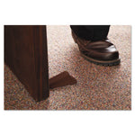 Load image into Gallery viewer, Big Foot Doorstop, No Slip Rubber Wedge, 2.25w X 4.75d X 1.25h, Brown