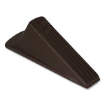 Load image into Gallery viewer, Giant Foot Doorstop, No-slip Rubber Wedge, 3.5w X 6.75d X 2h, Brown
