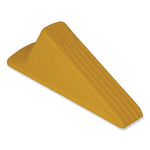 Load image into Gallery viewer, Giant Foot Doorstop, No-slip Rubber Wedge, 3.5w X 6.75d X 2h, Safety Yellow