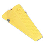 Load image into Gallery viewer, Giant Foot Magnetic Doorstop, No-slip Rubber Wedge, 3.5w X 6.75d X 2h, Yellow