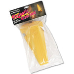 Load image into Gallery viewer, Giant Foot Magnetic Doorstop, No-slip Rubber Wedge, 3.5w X 6.75d X 2h, Yellow