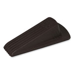 Load image into Gallery viewer, Big Foot Doorstop, No Slip Rubber Wedge, 2.25w X 4.75d X 1.25h, Brown, 2/pack