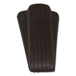 Load image into Gallery viewer, Big Foot Doorstop, No Slip Rubber Wedge, 2.25w X 4.75d X 1.25h, Brown, 2/pack