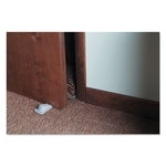 Load image into Gallery viewer, Big Foot Doorstop, No Slip Rubber Wedge, 2.25w X 4.75d X 1.25h, Gray, 2/pack