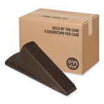 Load image into Gallery viewer, Giant Foot Doorstop, Tpr, 3.5w X 6.75d X 2h, Brown, 12/box