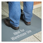 Load image into Gallery viewer, Pro Top Anti-fatigue Mat, Pvc Foam/solid Pvc, 24 X 36, Gray