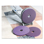 Load image into Gallery viewer, Diamond Floor Pads, 20" Diameter, Purple, 5/carton