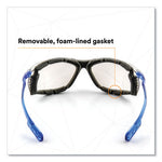 Load image into Gallery viewer, Ccs Protective Eyewear With Foam Gasket, Blue Plastic Frame, Clear Polycarbonate Lens