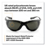 Load image into Gallery viewer, Virtua Ccs Protective Eyewear With Foam Gasket, Black/gray Plastic Frame, Gray Polycarbonate Lens