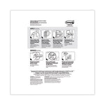 Load image into Gallery viewer, Broom Gripper, 3.12w X 1.85d X 3.34h, White/gray, 3 Grippers/6 Strips