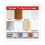 Load image into Gallery viewer, Broom Gripper, 3.12w X 1.85d X 3.34h, White/gray, 3 Grippers/6 Strips